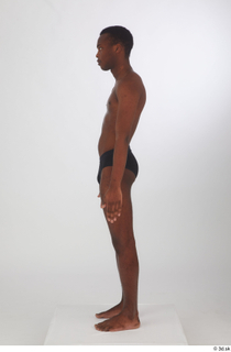 Kavan black briefs standing underwear whole body 0036.jpg